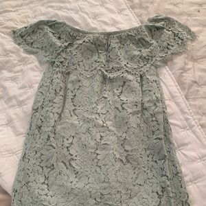 off the shoulder dress